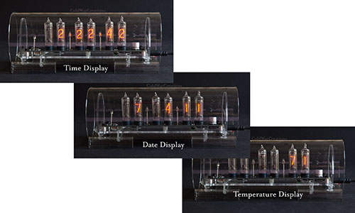 Nixie Clock #3 Mini combo view