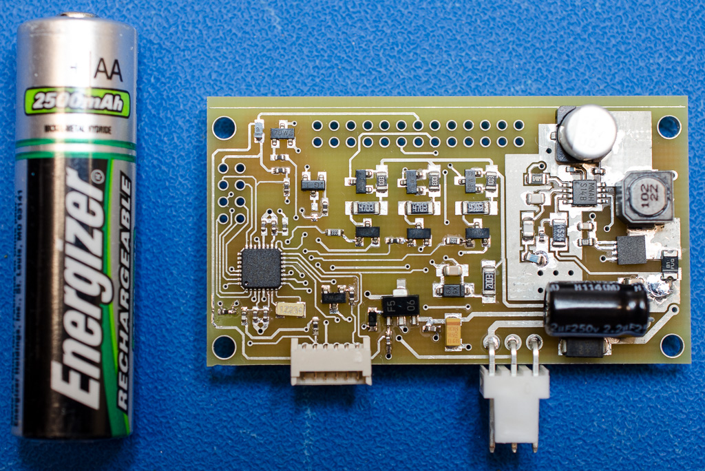 Front side of Microboard